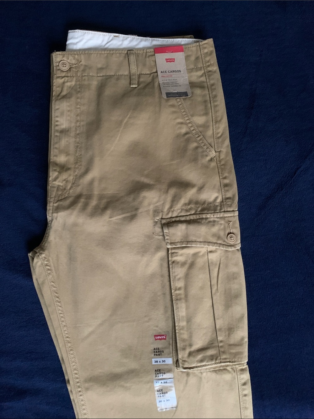 Levi's Tan Ace Cargo Pants